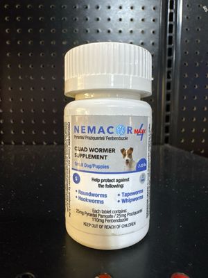 Nemacor Max4 Small Dog 2ct
