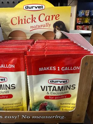 Durvet Vitamins &amp; Electrolytes Single Pack 
