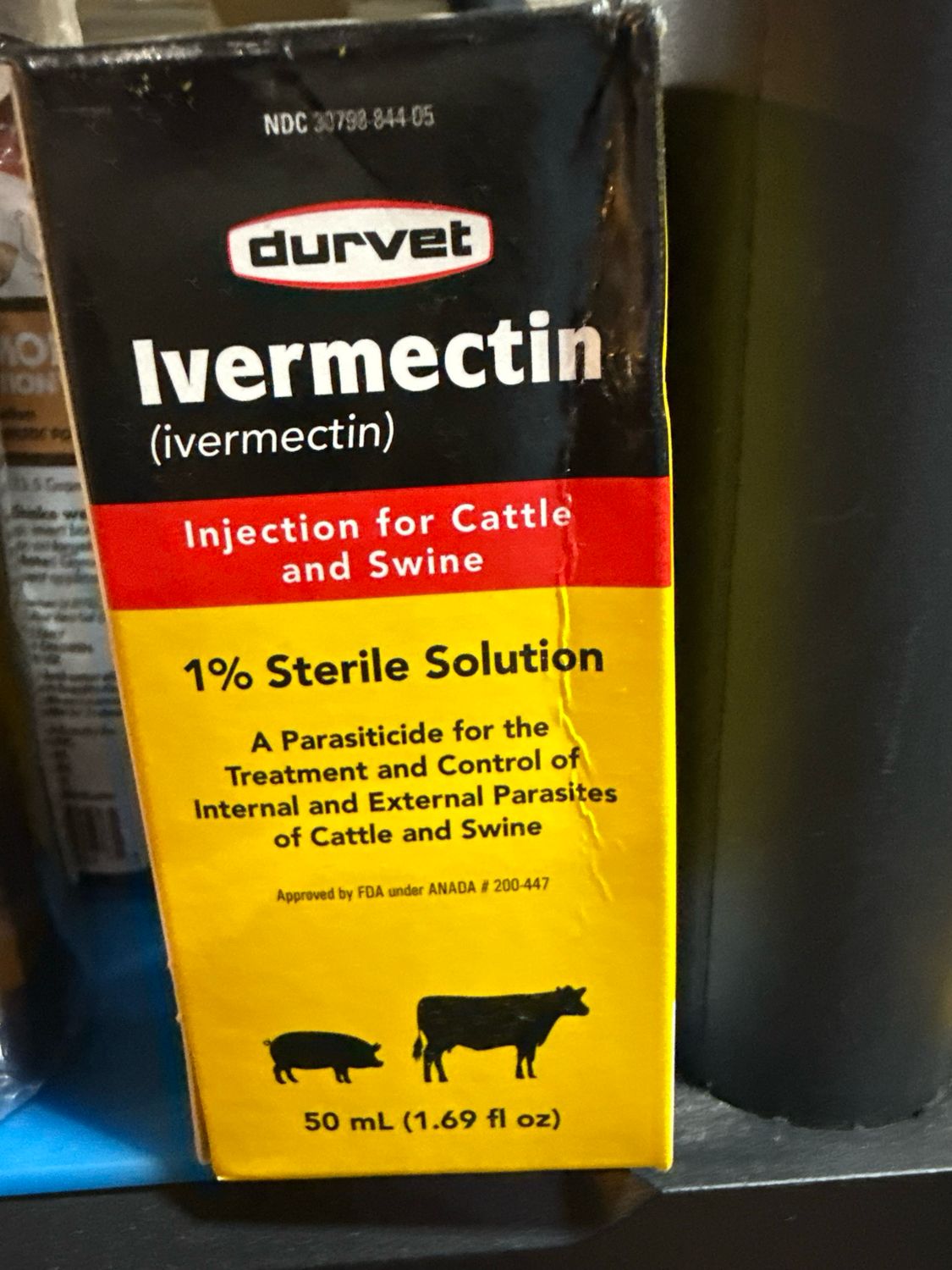 Durvet Ivermectin 1% 50ml