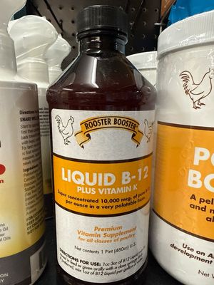 Rooster Booster B12 16oz