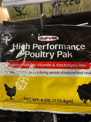 Durvet High Performance Poultry Pak 4oz 