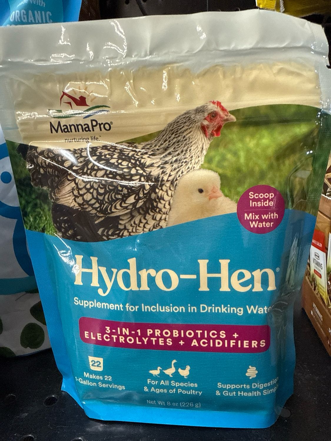 MannaPro Hydro-Hen 8oz