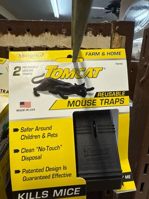 Tomcat Reusable Mouse Trap 2pk