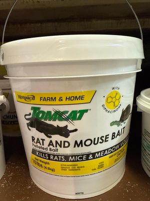 Tomcat Rat &amp; Mouse Bait Pellet 10lb
