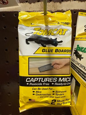 Tomcat Glue Boards Mouse 2pk