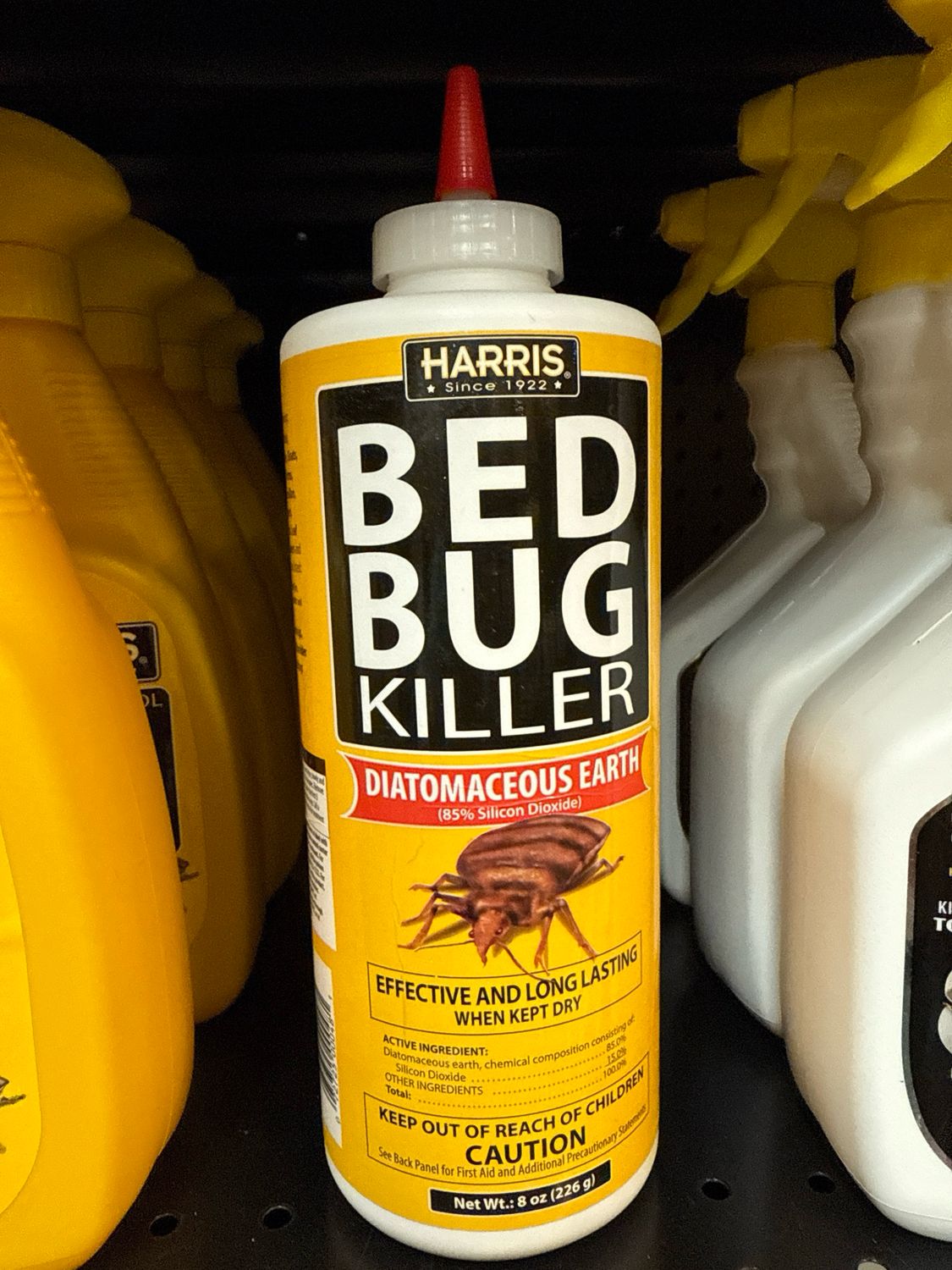 Harris Bed Bug Powder DE 8oz