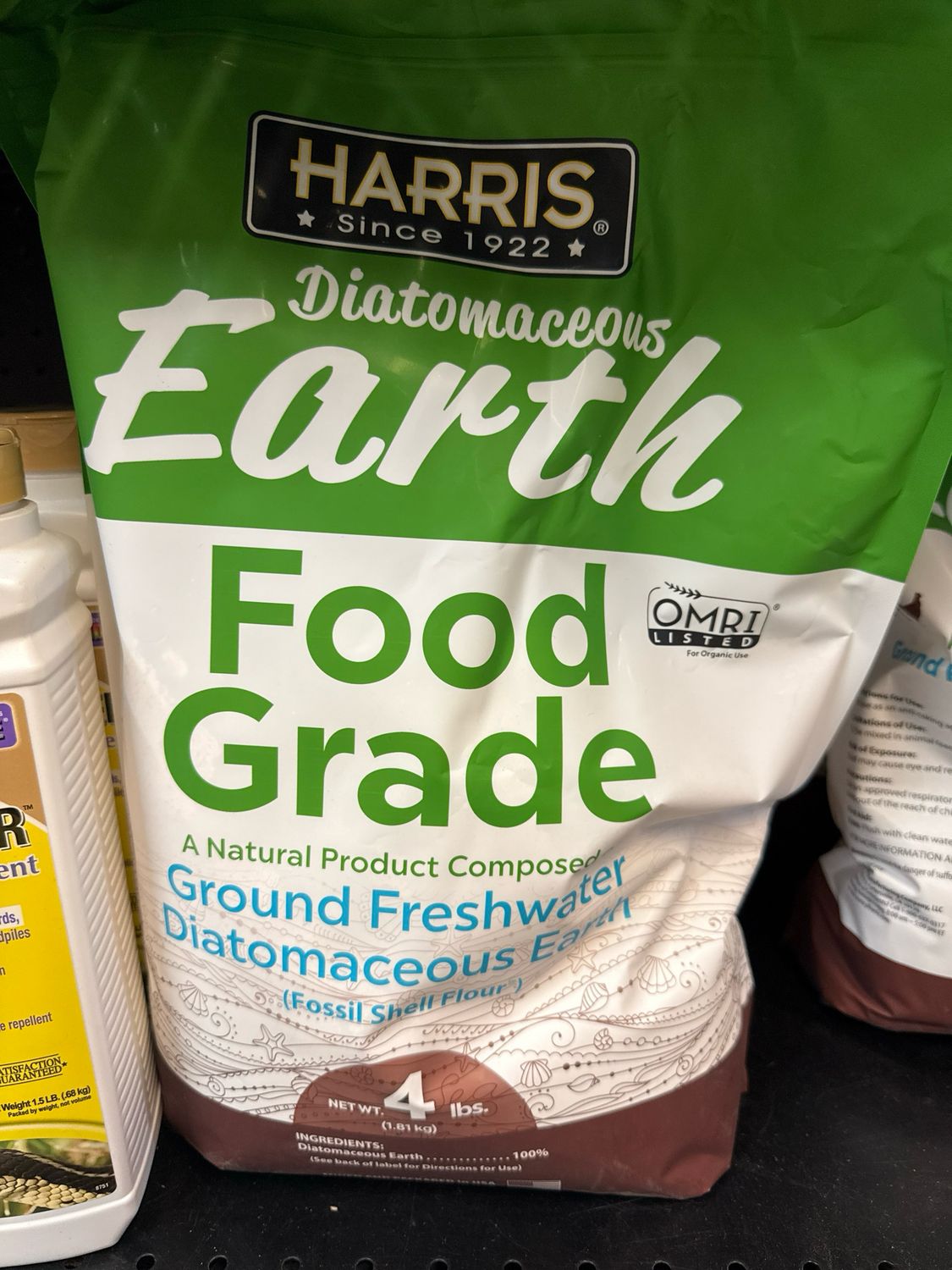 Harris Diatomaceous Earth 4lb 