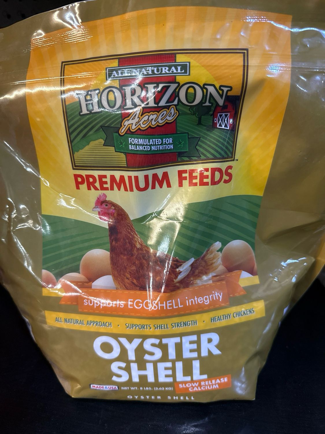 Horizon Acres Oyster Shell 8lb 
