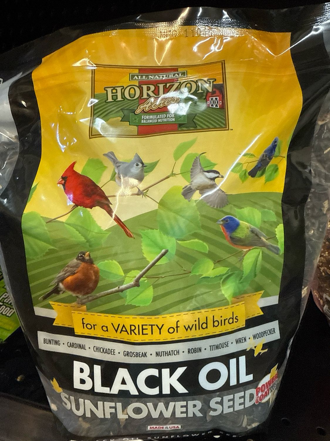 Horizon Acres Black Oil Sunflower 5lb