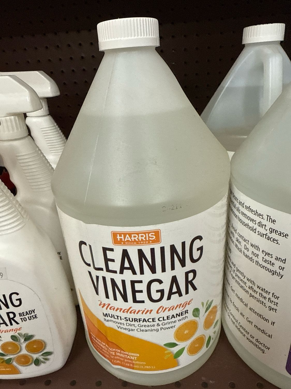 Harris Cleaning Vinegar Mandarin Orange 1Gal 