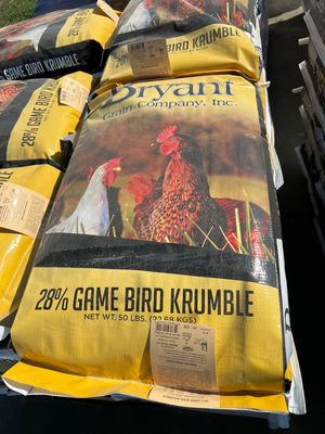Bryant Game Bird Krumble 28% 50lb