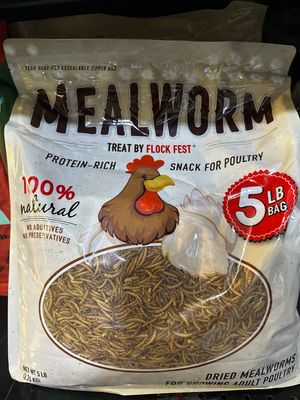 Flock Fest Mealworm 5lb