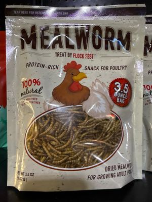 Flock Fest Mealworm 3.5oz