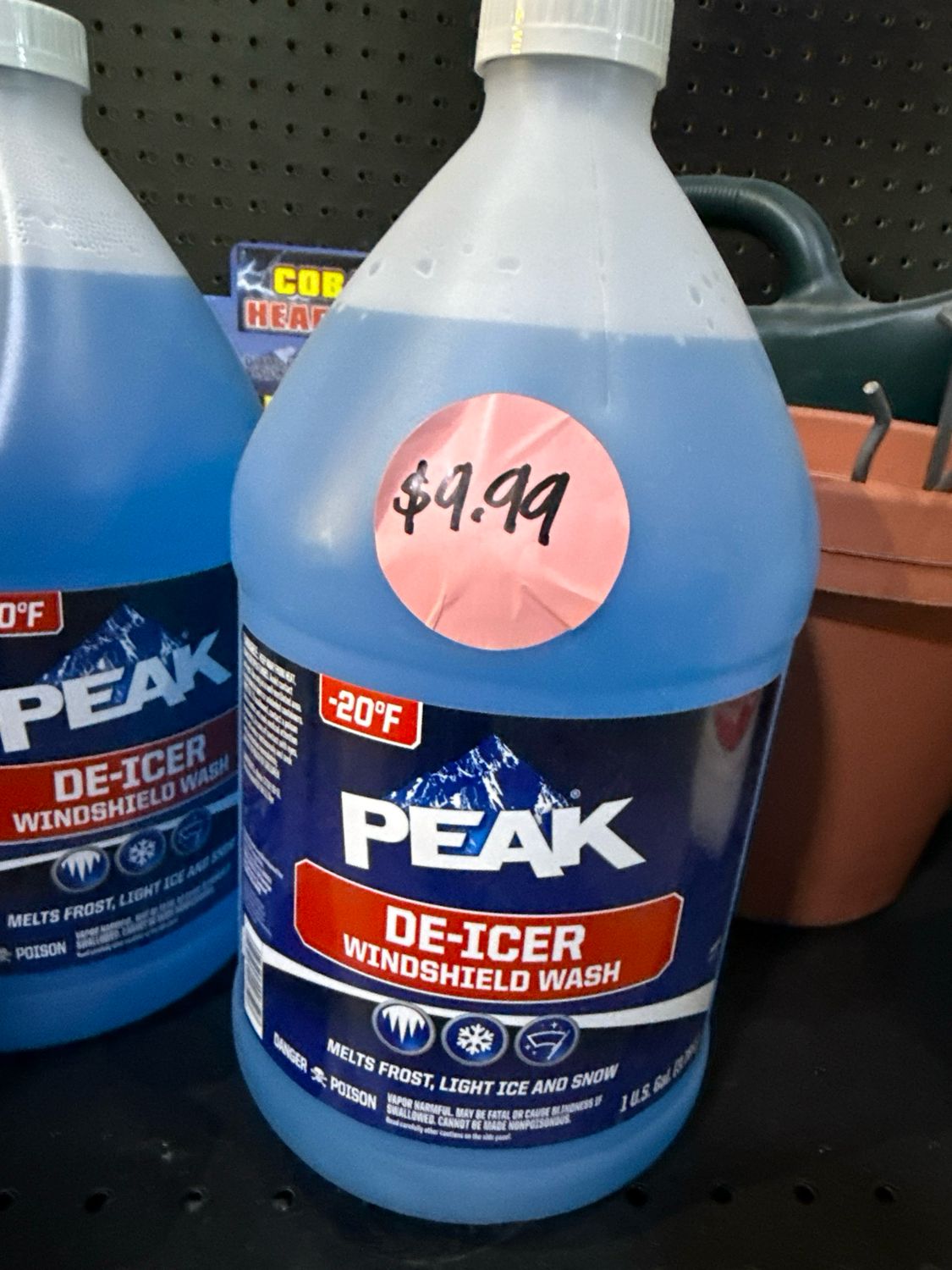 Peak De-Icer Windshield Wash 1gal 