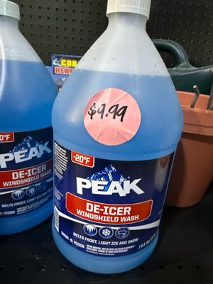 Peak De-Icer Windshield Wash 1gal 