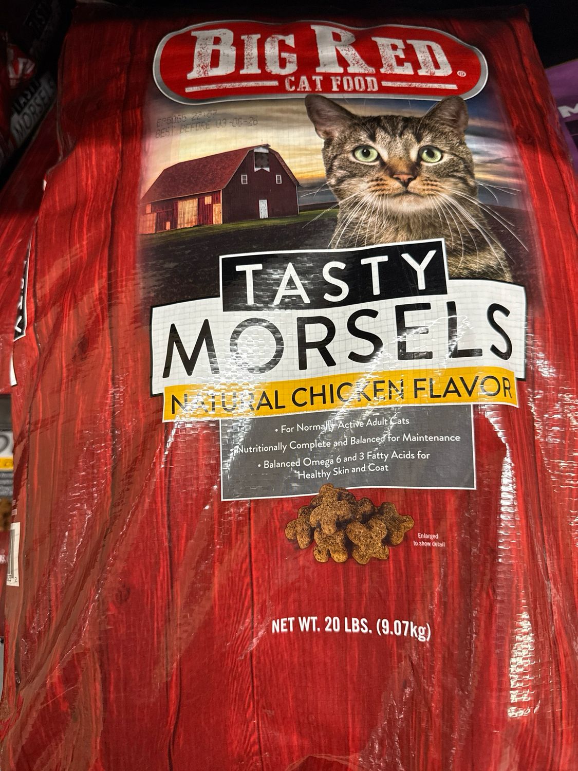 Big Red Cat Food 20lb 