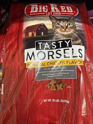 Big Red Cat Food 20lb 