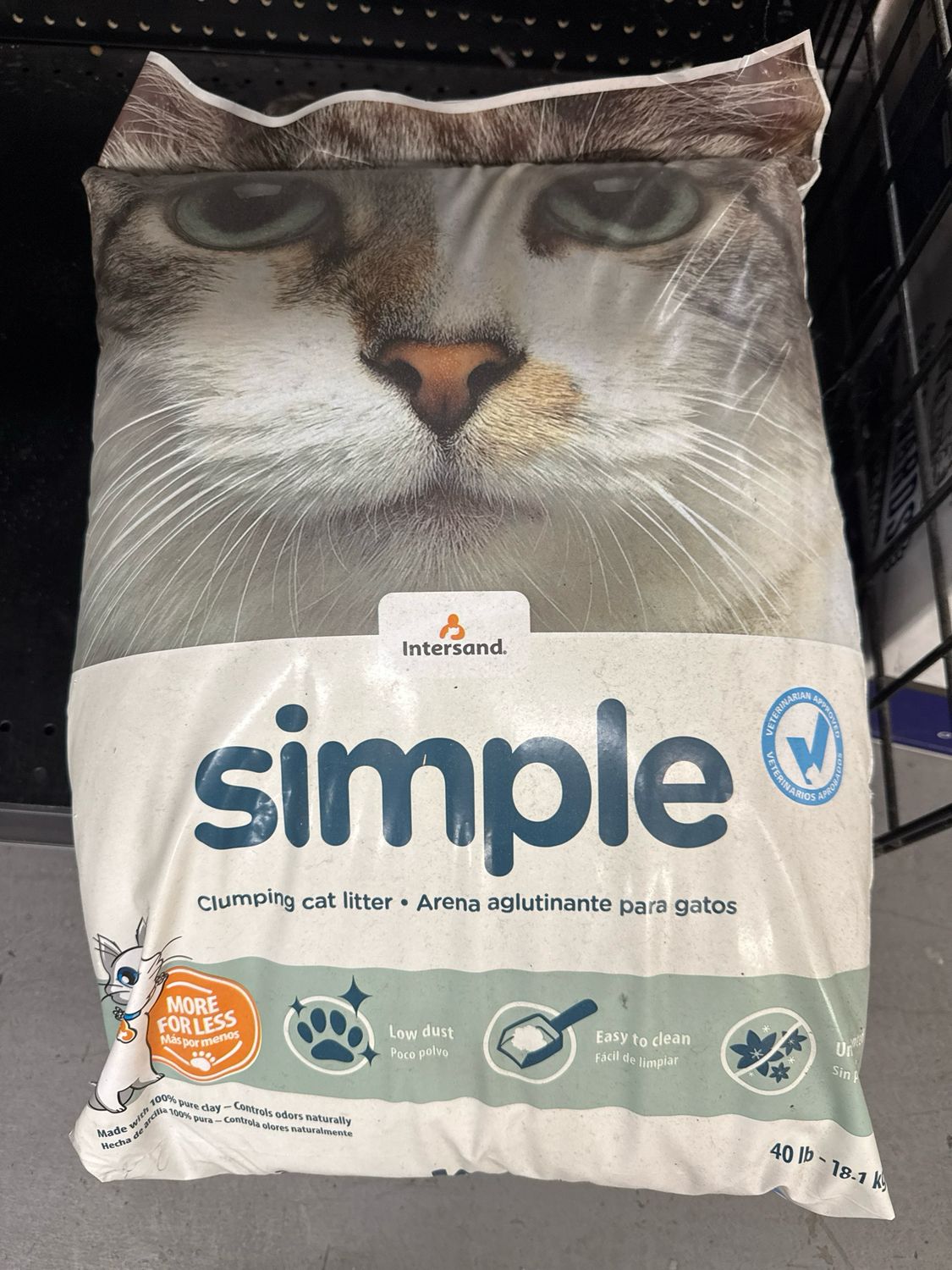 Simple Cat Litter 40lb 