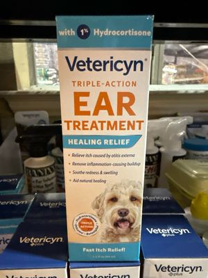 Vetericyn Triple Action Ear Treatment 1.5oz