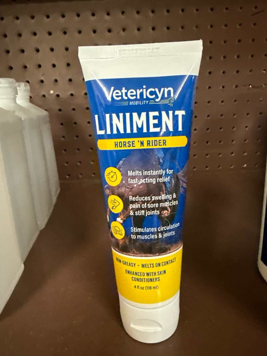 Vetericyn Liniment 4oz Horse &amp; Rider 