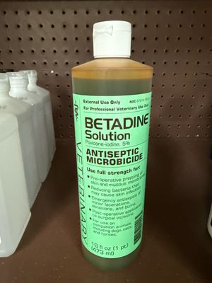 Betadine Solution 16oz 