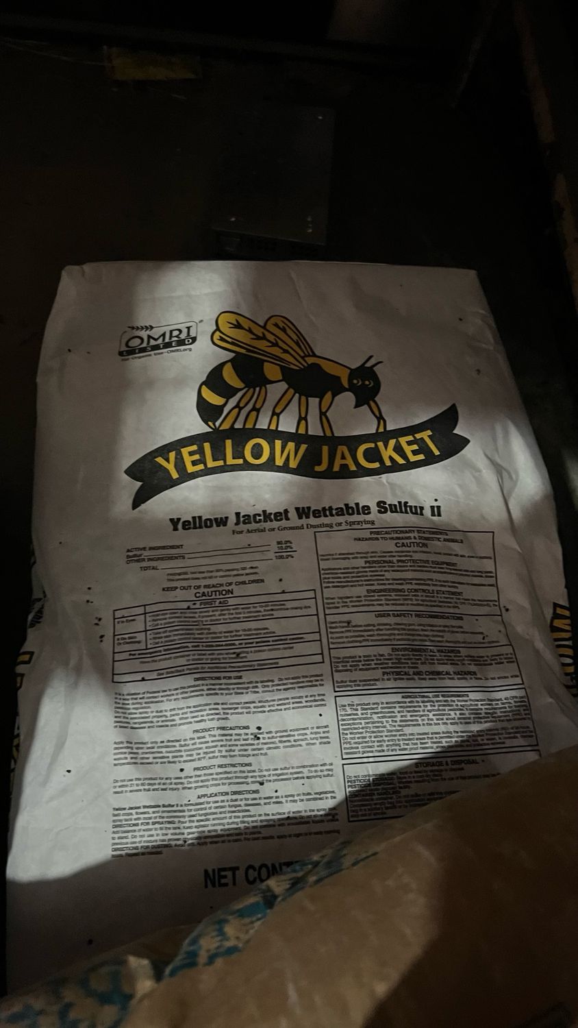Yellow Jacket Sulfur 50lb