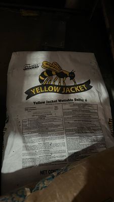 Yellow Jacket Sulfur 50lb
