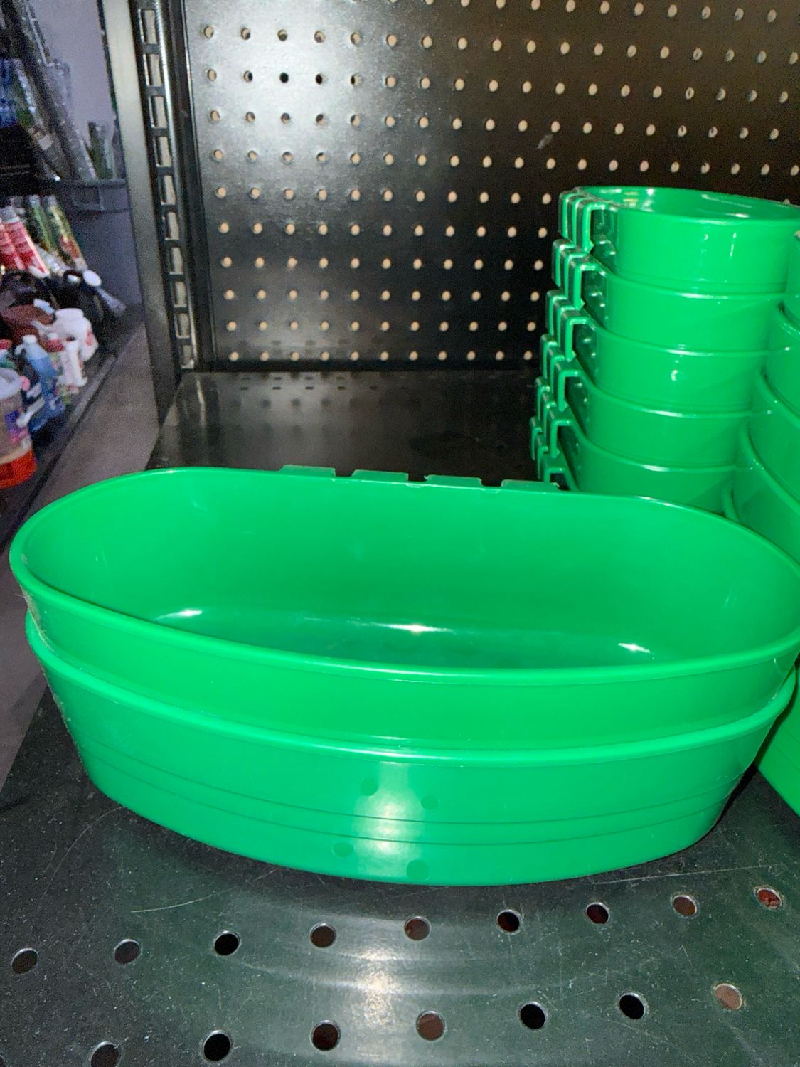 Cage Cup Plastic 32oz Green 