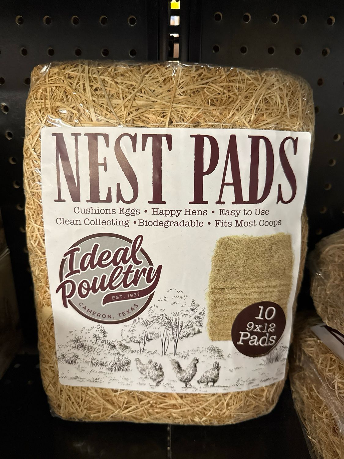 Ideal Poultry Nest Pads 10pk