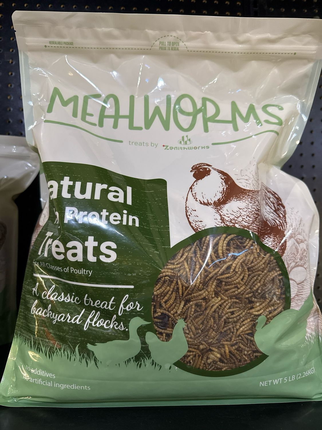 ZW Mealworms 5lb