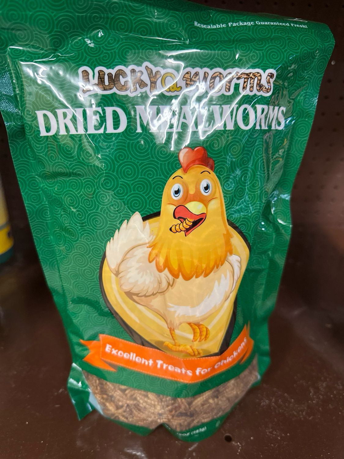 LuckyQ Mealworms 10oz