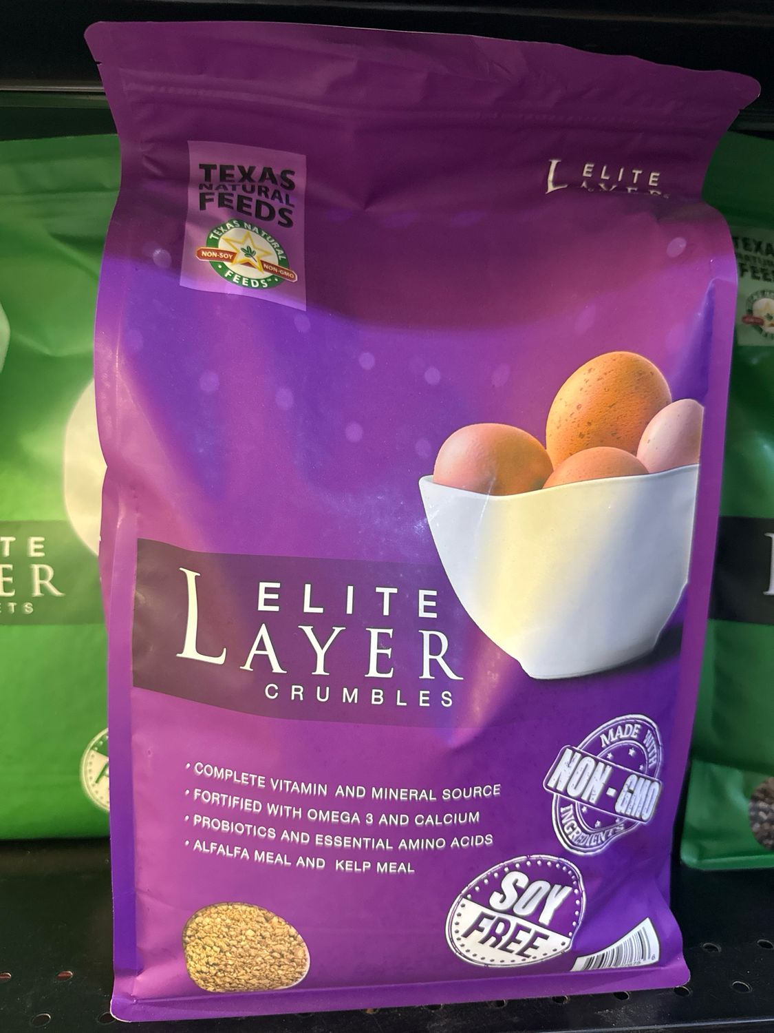 Texas Natural Elite Layer Crumbles 10lb