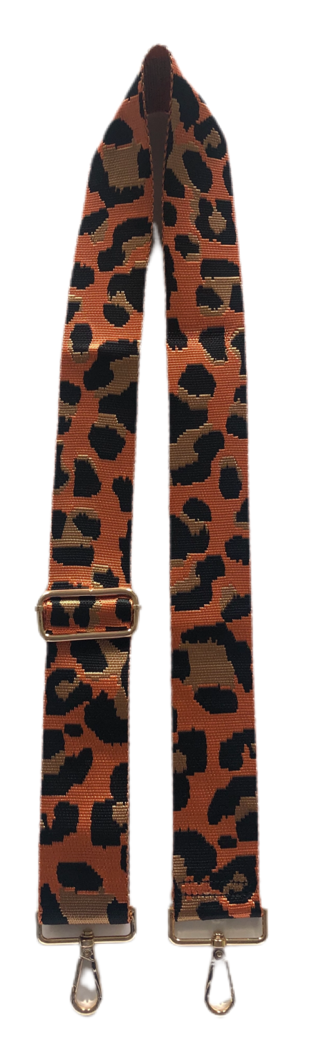 Leopard Straps, Color: Orange