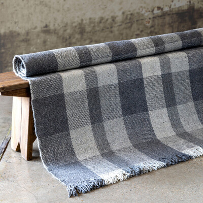 Carrigan Plaid Wool Rug 5’x8’