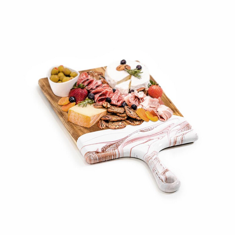 Rose Gold Acacia Resin Boards