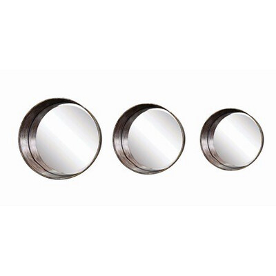 Round Metal Framed Mirrors