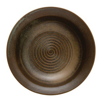 Round Stoneware Glazed Bowl