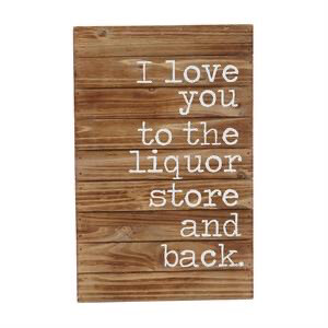 Liquor Store and Placque