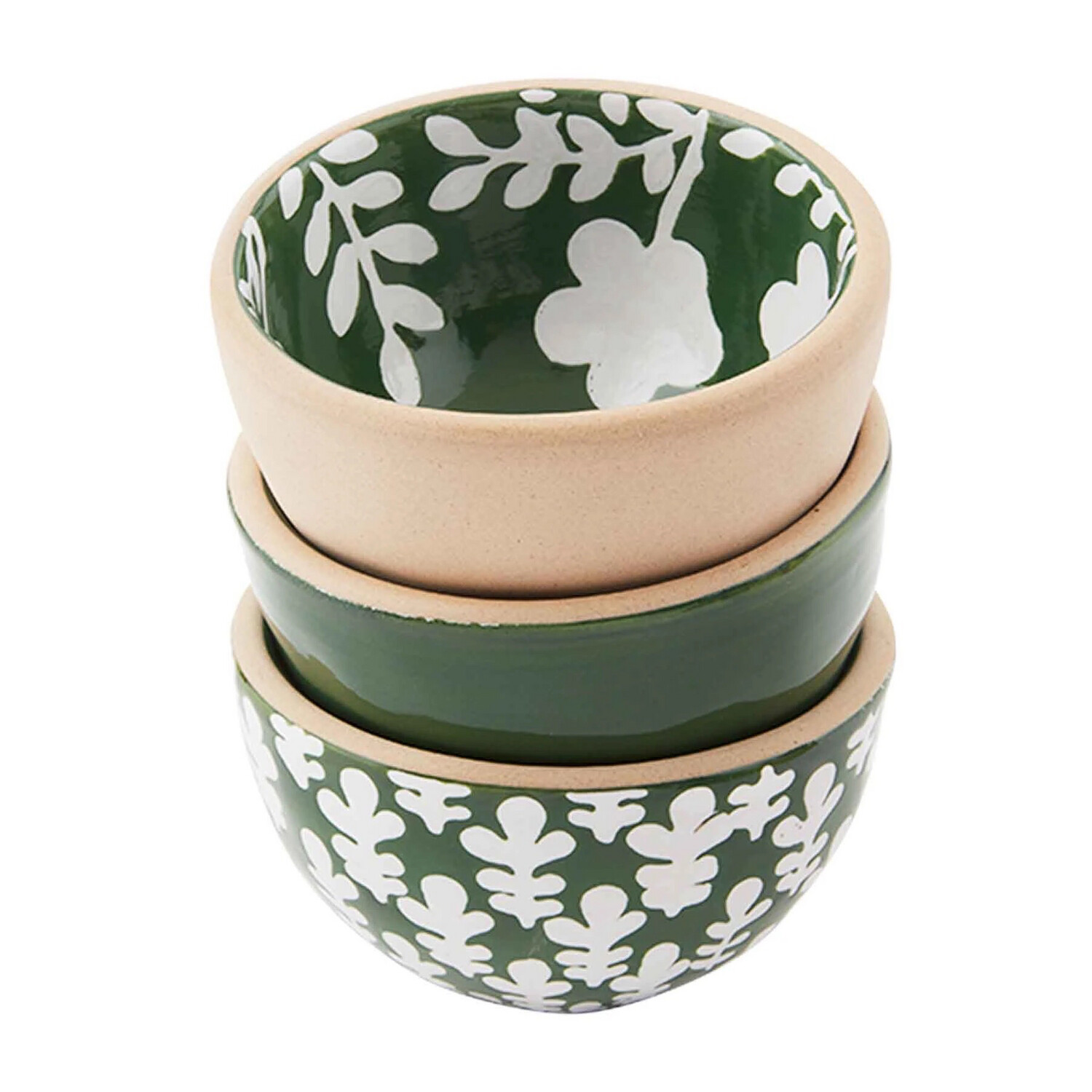 GREEN INDIGO RAMEKIN SET