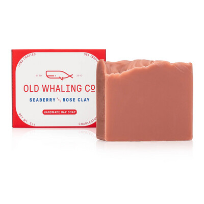 Seaberry and Rose Clay Bar Soap