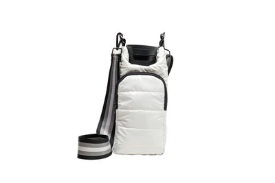White Glossy Hydrobag with Strap