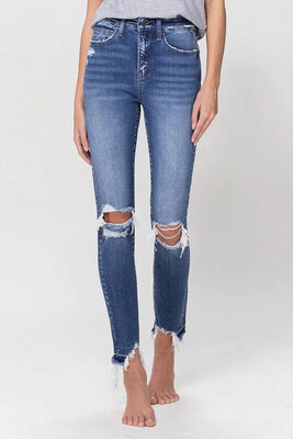 High Rise Skinny Jean (Ankle Length)