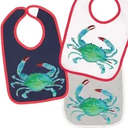 Chesapeake Blue Crab Baby Bib