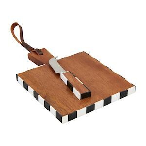Square Mini Resin Wood Boards
