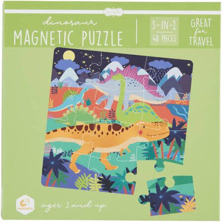 Dino Magnetic Puzzle Book