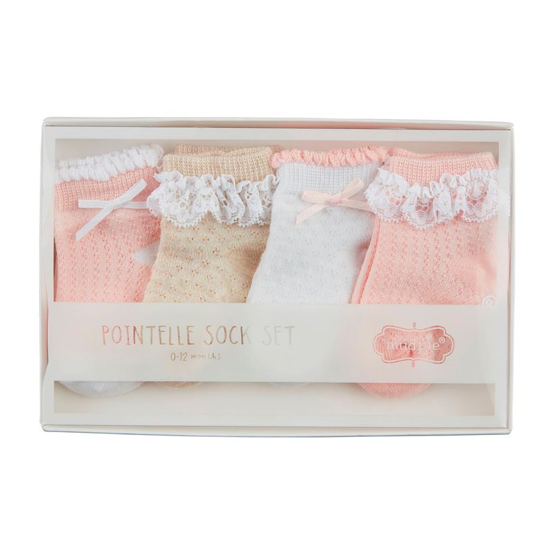 Pointelle Sock Box Set