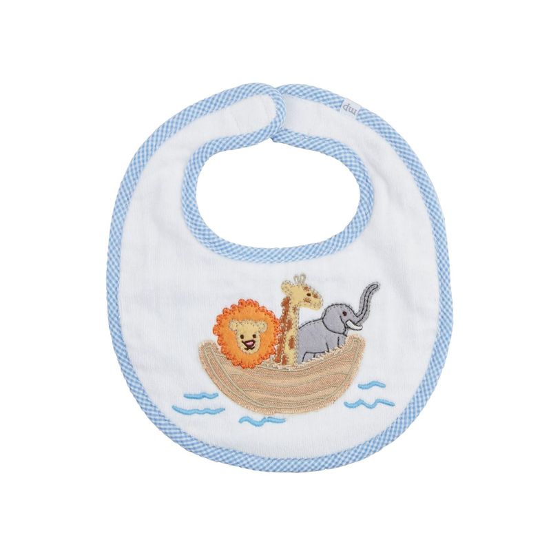 Noahs Ark Bib Blue