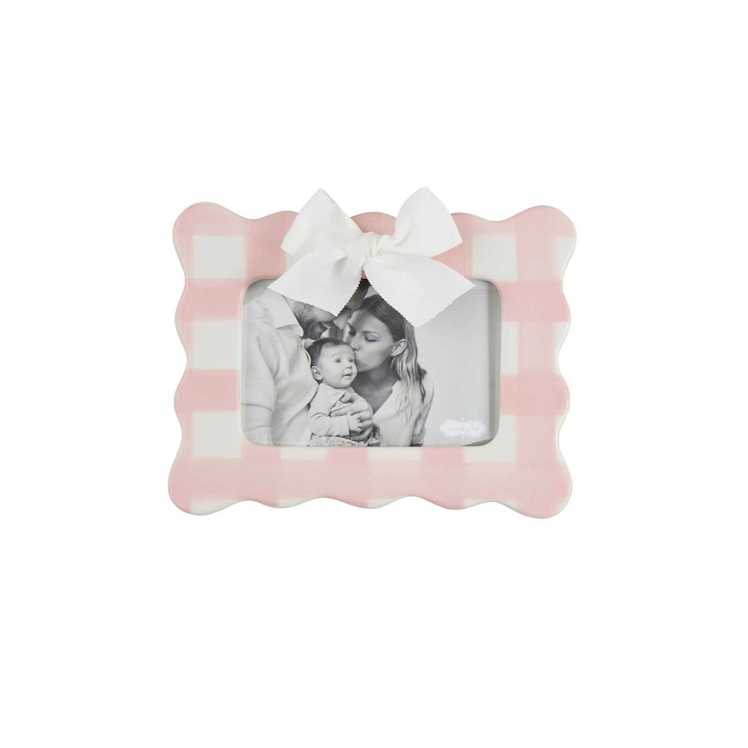 Vertical Pink Bow Frame