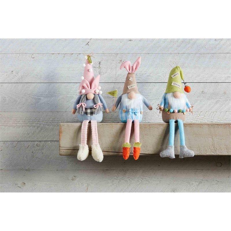 Happy Easter Dangle Leg Gnomes