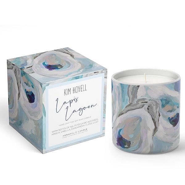 Kim Hovell Lapis Lagoon Boxed Candle